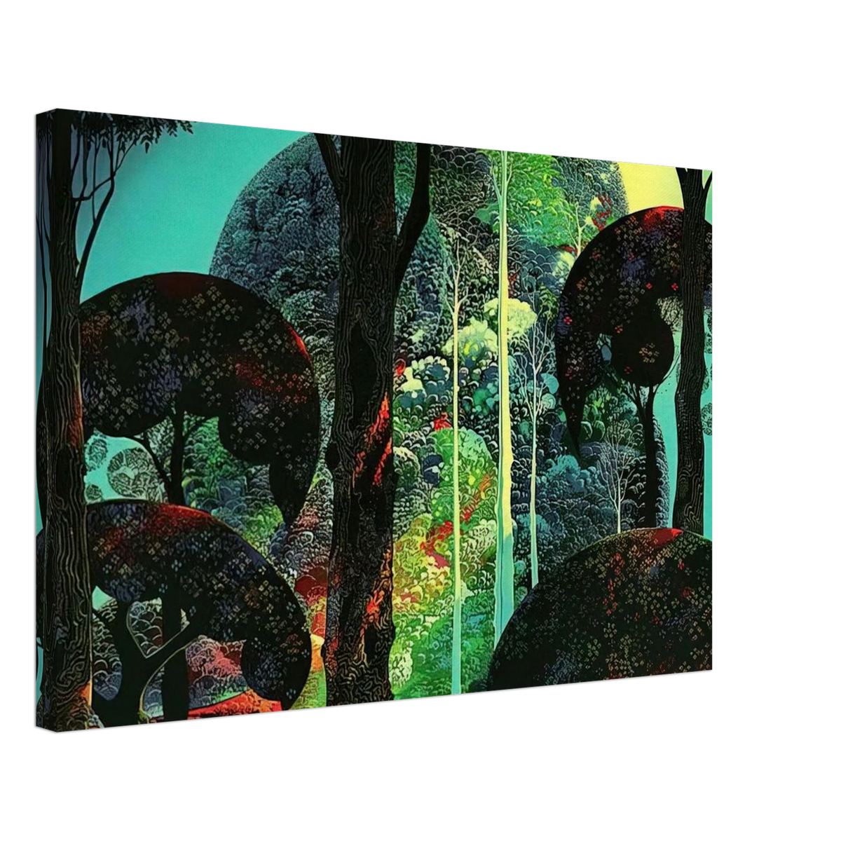 Fired by Sun Canvas | Eyvind Earle Canvas | Eyvind Earle Prints