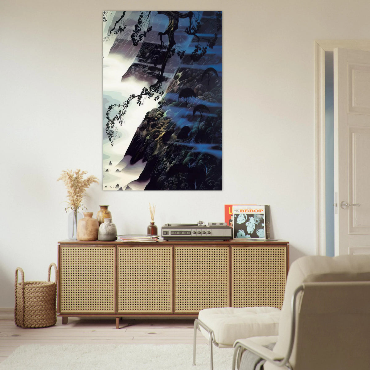 Sea Wind and Fog Poster | Eyvind Earle Poster | Eyvind Earle Prints