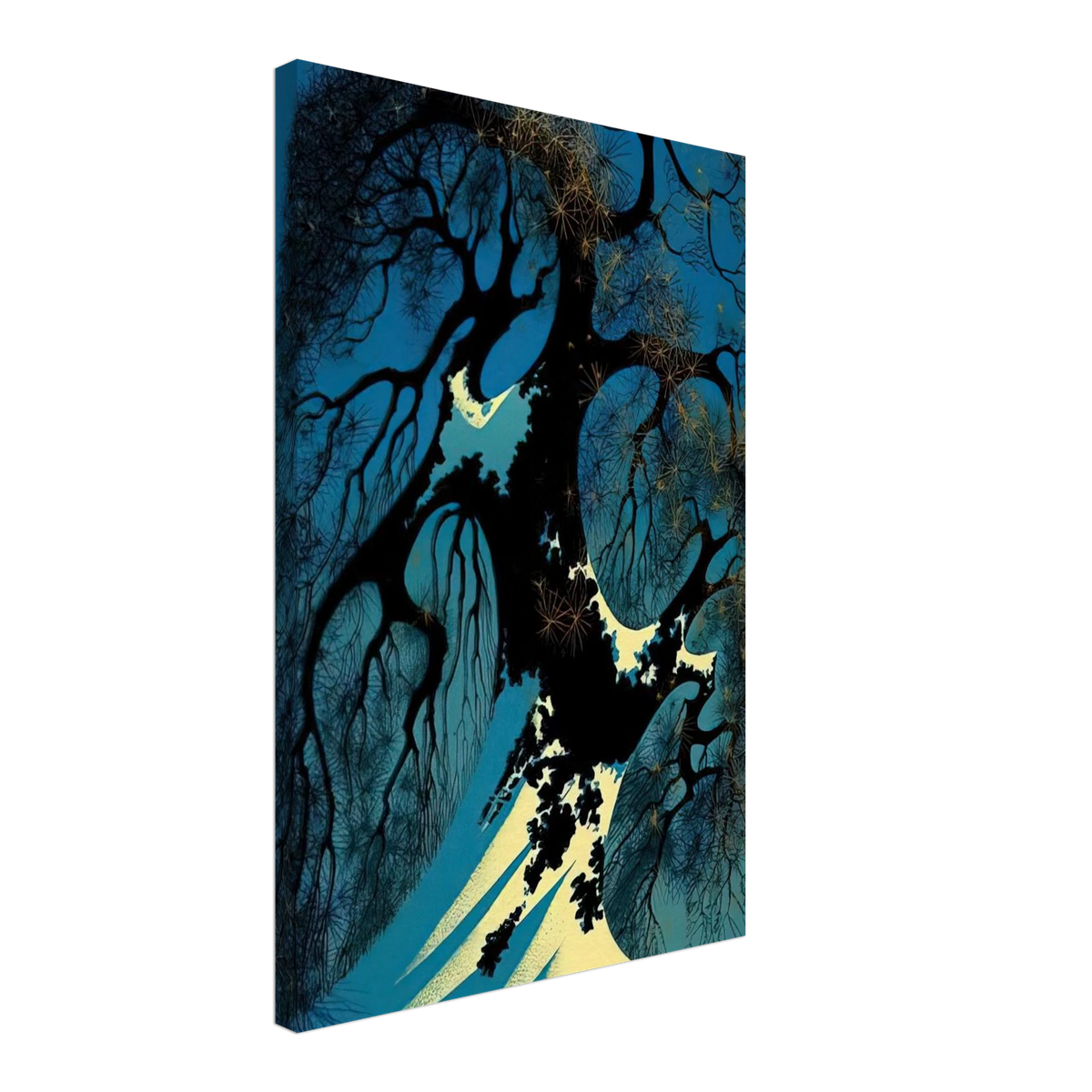 Winter Bonsai Canvas | Eyvind Earle Canvas | Eyvind Earle Prints