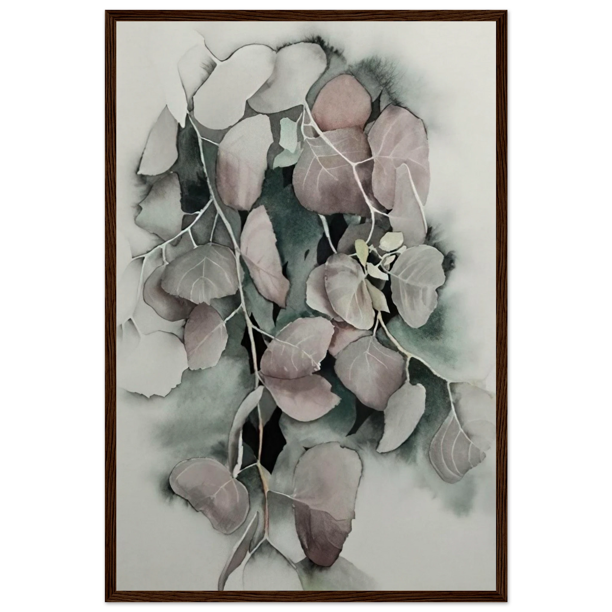 Autumn Leaves Framed Poster | Eyvind Earle Framed Prints Wall Art | Eyvind Earle Prints