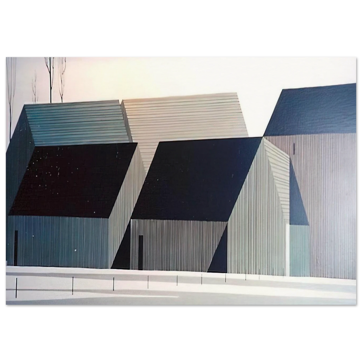 Barns Poster | Eyvind Earle Poster | Eyvind Earle Prints
