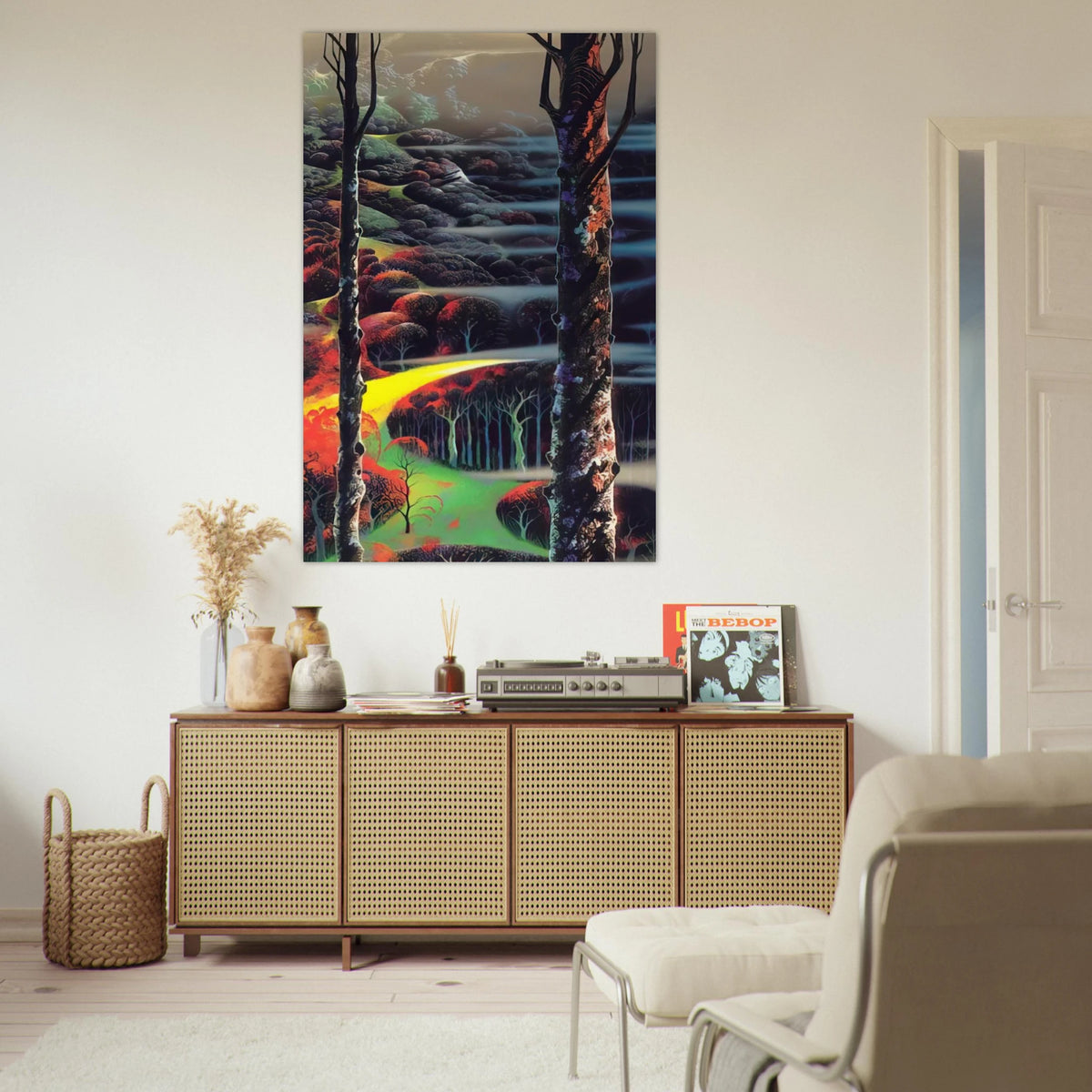 A Touch of Autumn Poster | Eyvind Earle Poster | Eyvind Earle Prints