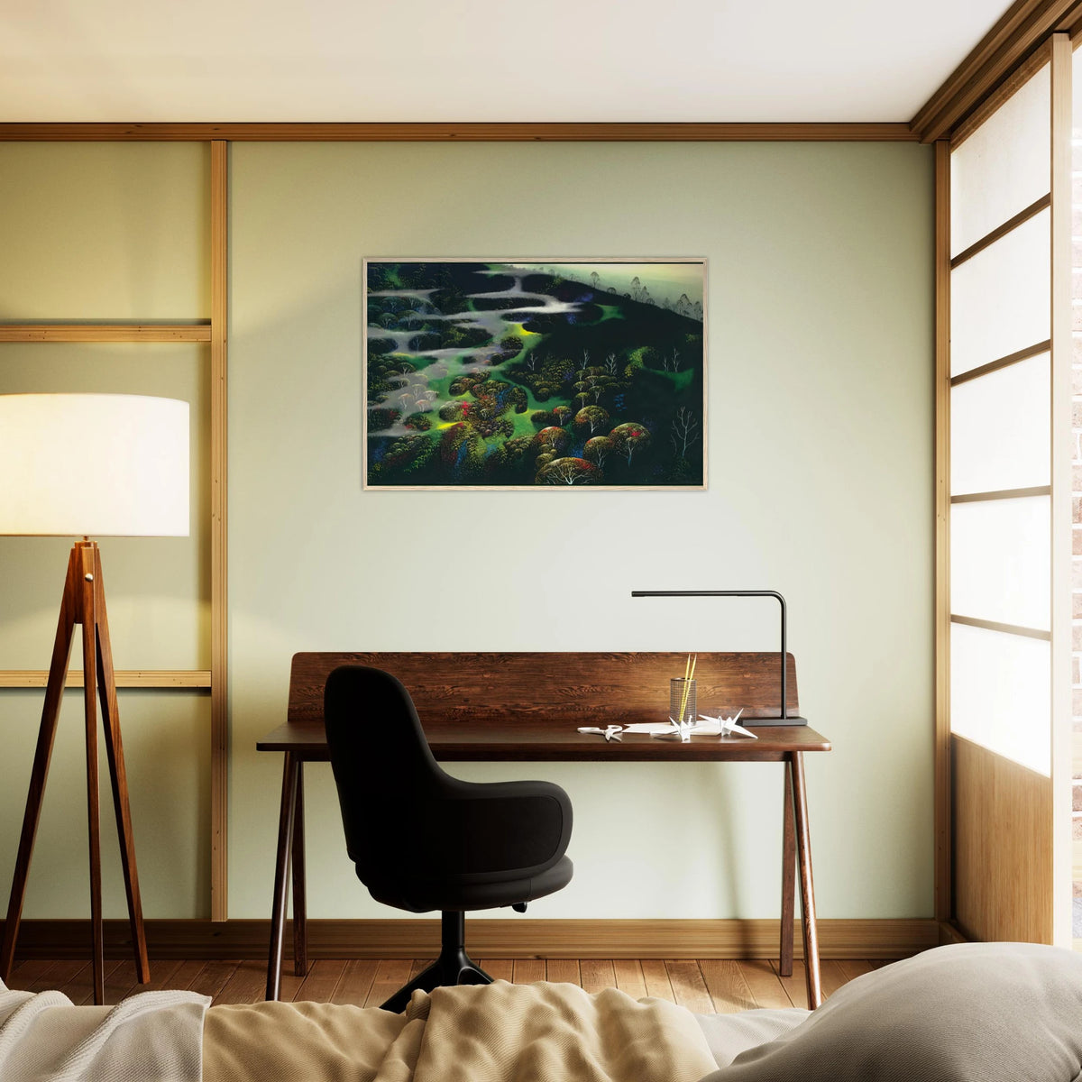 Spot of Magic Framed Poster | Eyvind Earle Framed Prints Wall Art | Eyvind Earle Prints