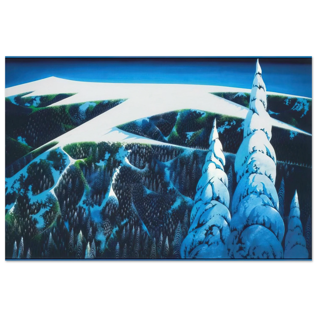 Sangre De Cristo Range Poster | Eyvind Earle Poster | Eyvind Earle Prints
