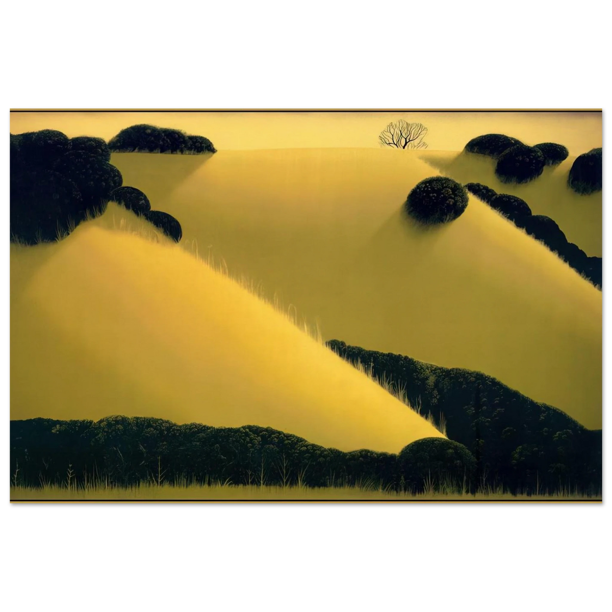 Golden Hills Poster | Eyvind Earle Poster | Eyvind Earle Prints