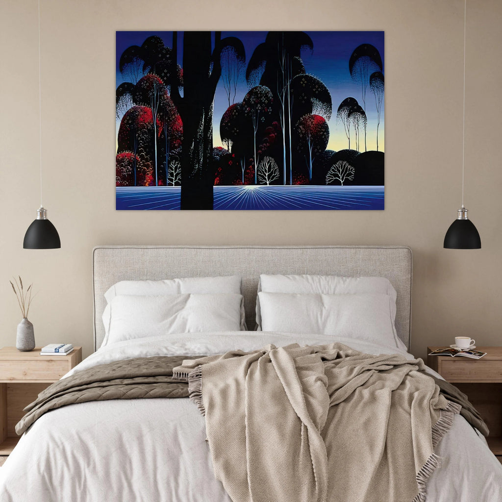 Dark Silence Poster | Eyvind Earle Poster | Eyvind Earle Prints
