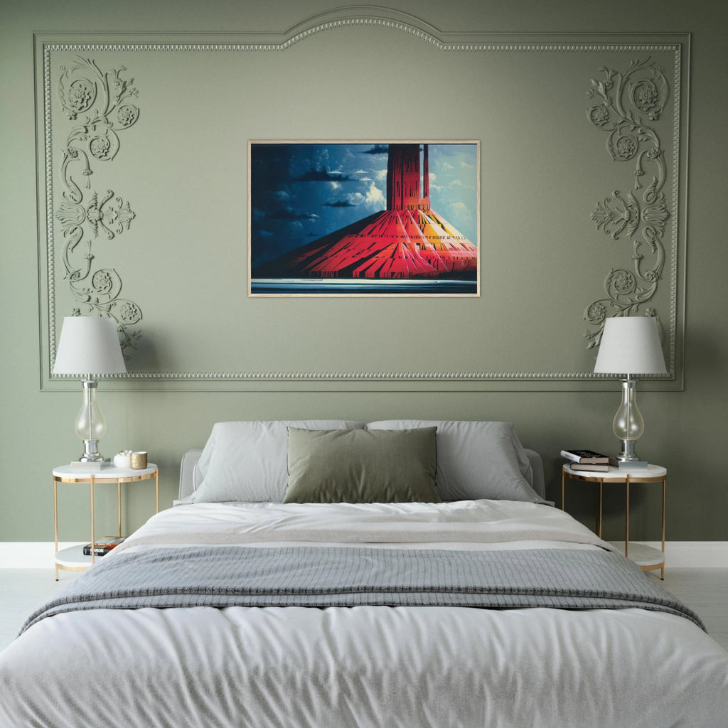 Indian Lands Framed Poster | Eyvind Earle Framed Prints Wall Art | Eyvind Earle Prints
