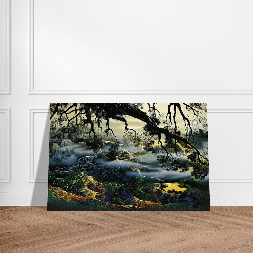 Fog Passes By Poster | Eyvind Earle Poster | Eyvind Earle Prints