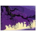 Purple Coastline Poster | Eyvind Earle Poster | Eyvind Earle Prints