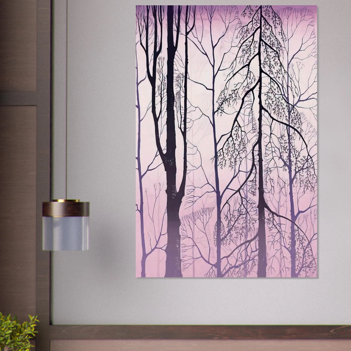 Winter woods Poster | Eyvind Earle Poster | Eyvind Earle Prints