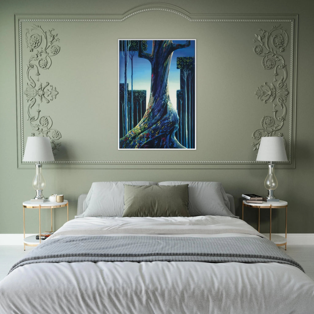 Medieval Forest Framed Poster | Eyvind Earle Framed Prints Wall Art | Eyvind Earle Prints