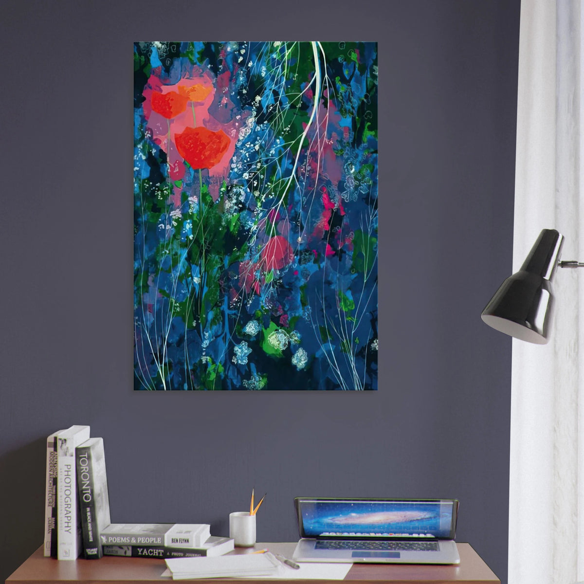 Poppies Canvas | Eyvind Earle Canvas | Eyvind Earle Prints