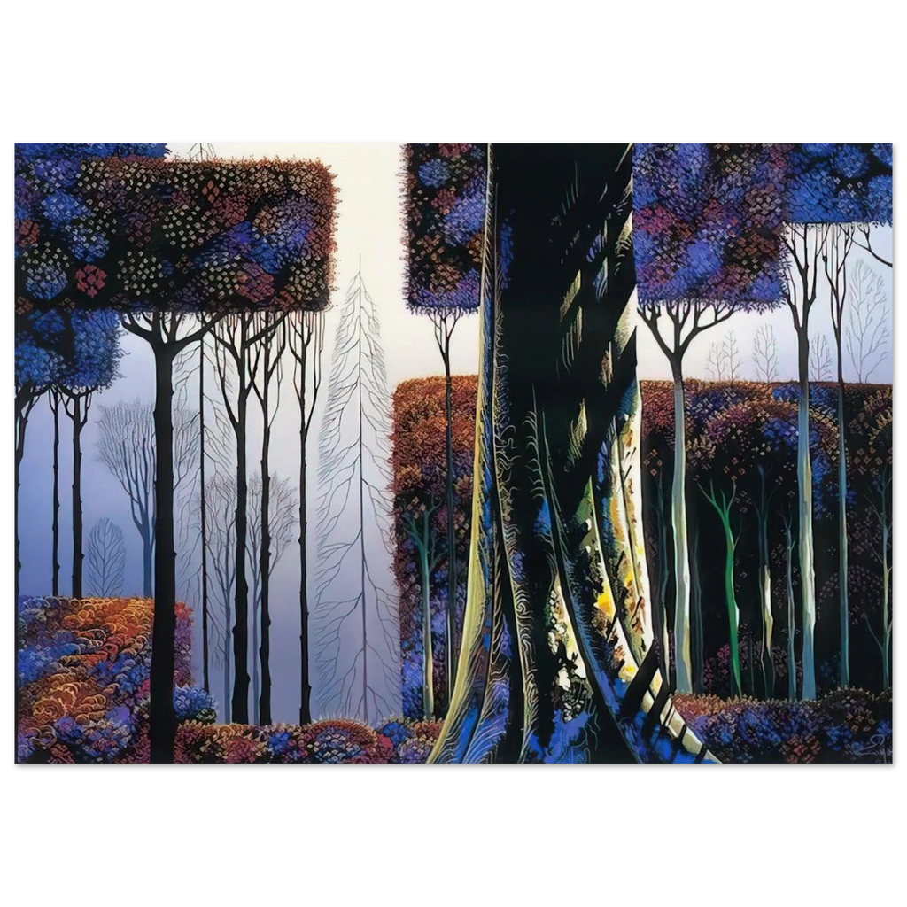 Ancient Forest Poster | Eyvind Earle Poster | Eyvind Earle Prints