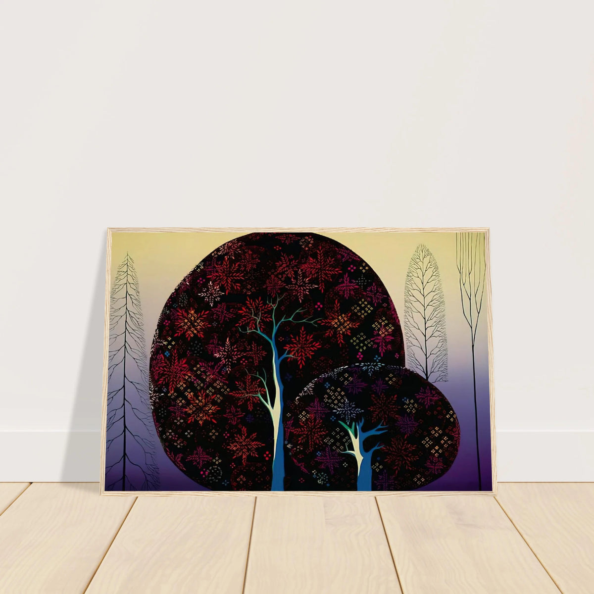 A Tree Poem Framed Poster | Eyvind Earle Framed Prints Wall Art | Eyvind Earle Prints