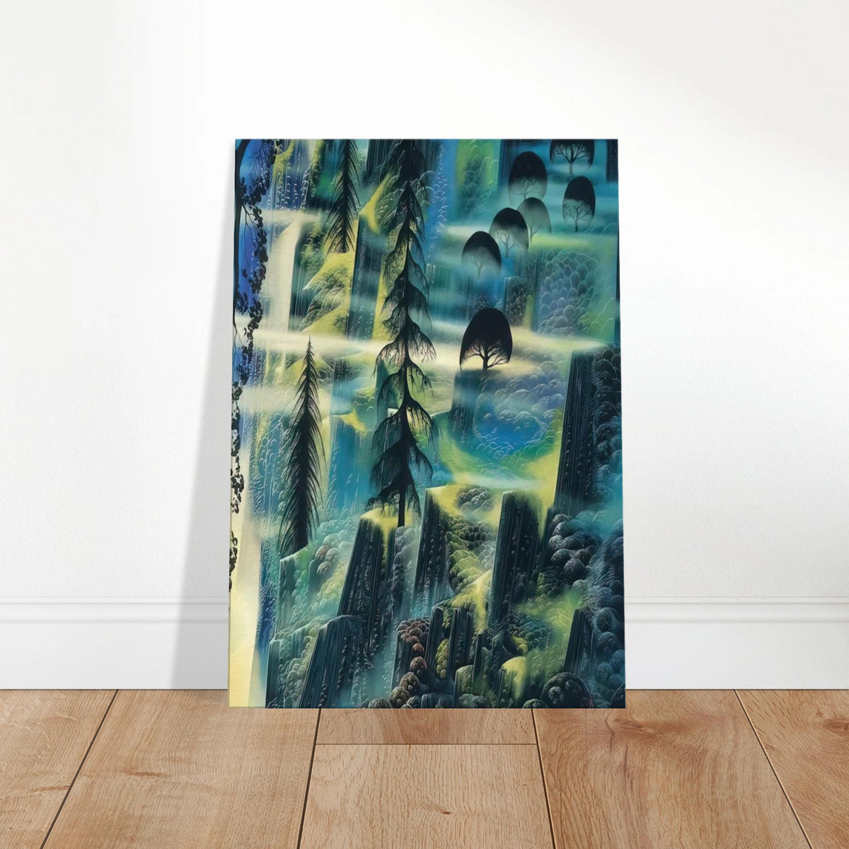 Where Eagles Fly Canvas | Eyvind Earle Canvas | Eyvind Earle Prints