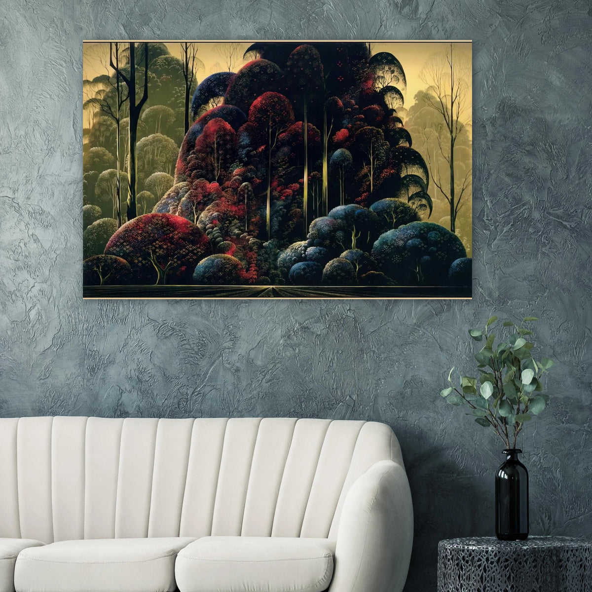 Wind Breaks Poster | Eyvind Earle Poster | Eyvind Earle Prints