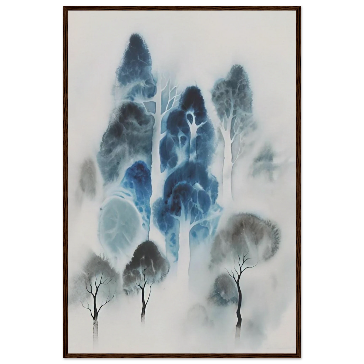 Woodland Framed Poster | Eyvind Earle Framed Prints Wall Art | Eyvind Earle Prints
