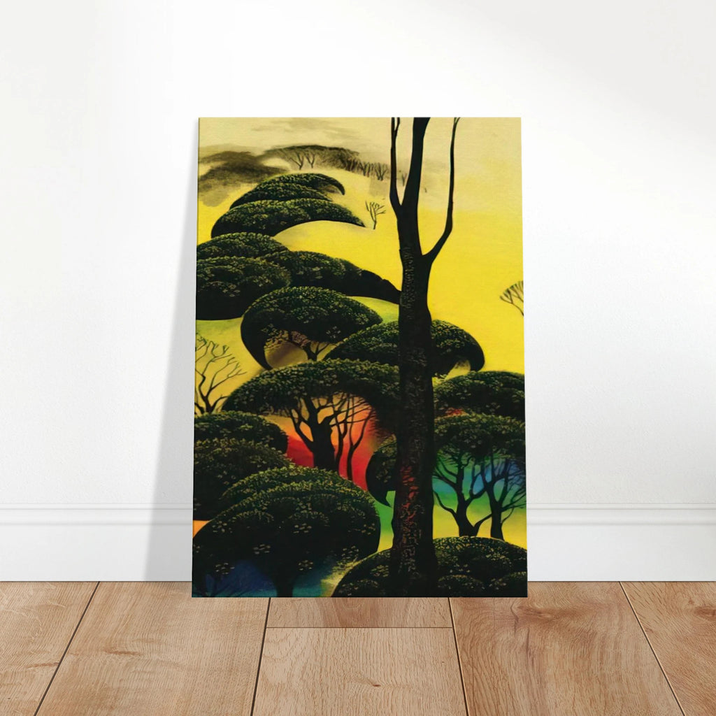 Climbing Oaks Canvas | Eyvind Earle Canvas | Eyvind Earle Prints