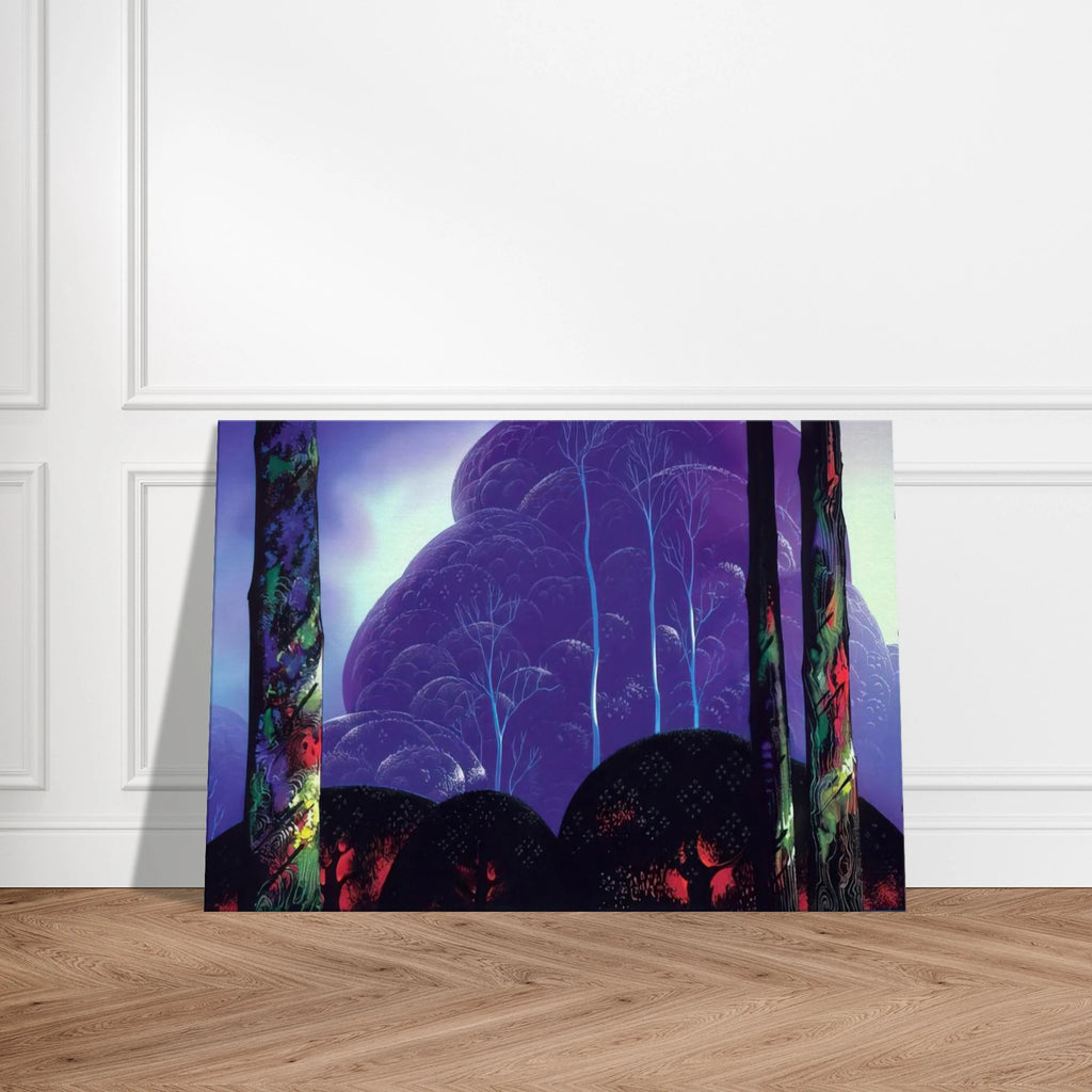Purple Sunset Canvas | Eyvind Earle Canvas | Eyvind Earle Prints