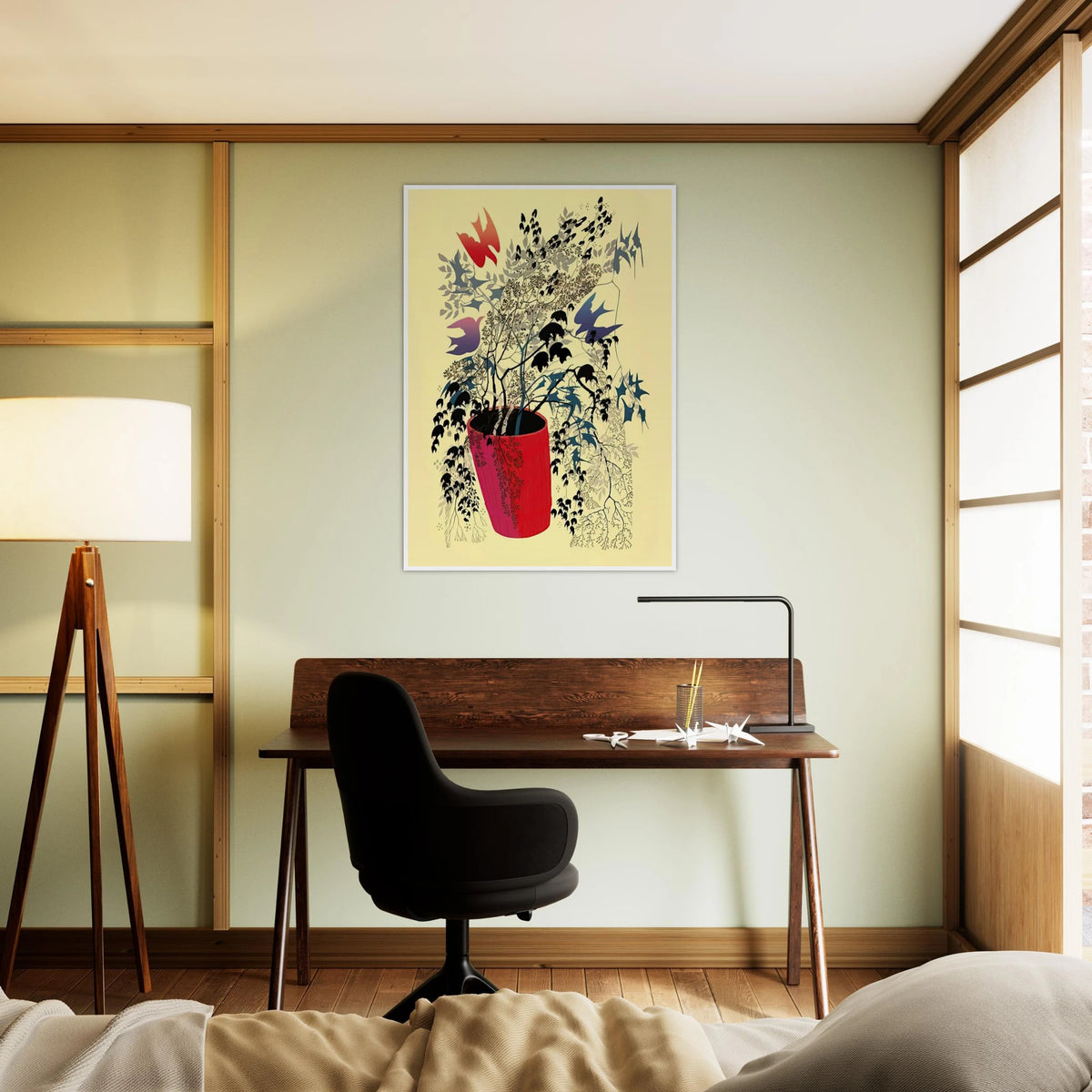 Red Barrell Framed Poster | Eyvind Earle Framed Prints Wall Art | Eyvind Earle Prints