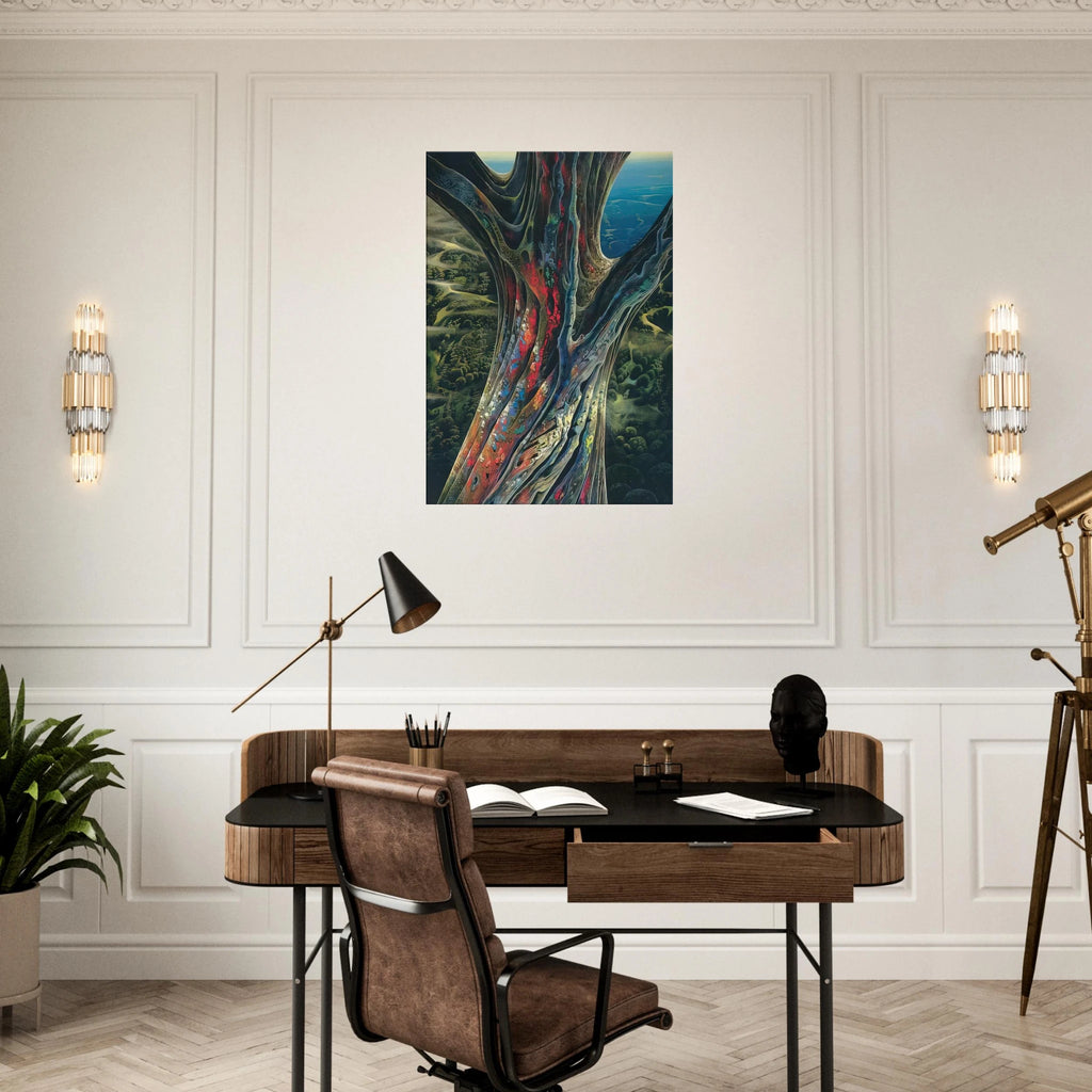 The Great Jewel Tree Canvas | Eyvind Earle Canvas | Eyvind Earle Prints