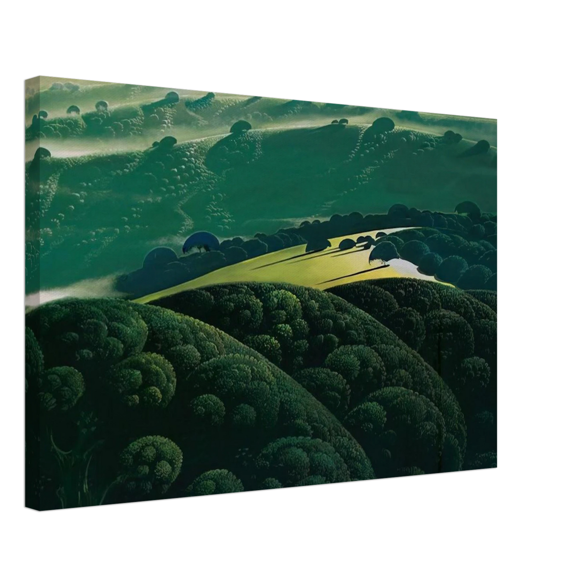 Morning Fog Canvas | Eyvind Earle Canvas | Eyvind Earle Prints