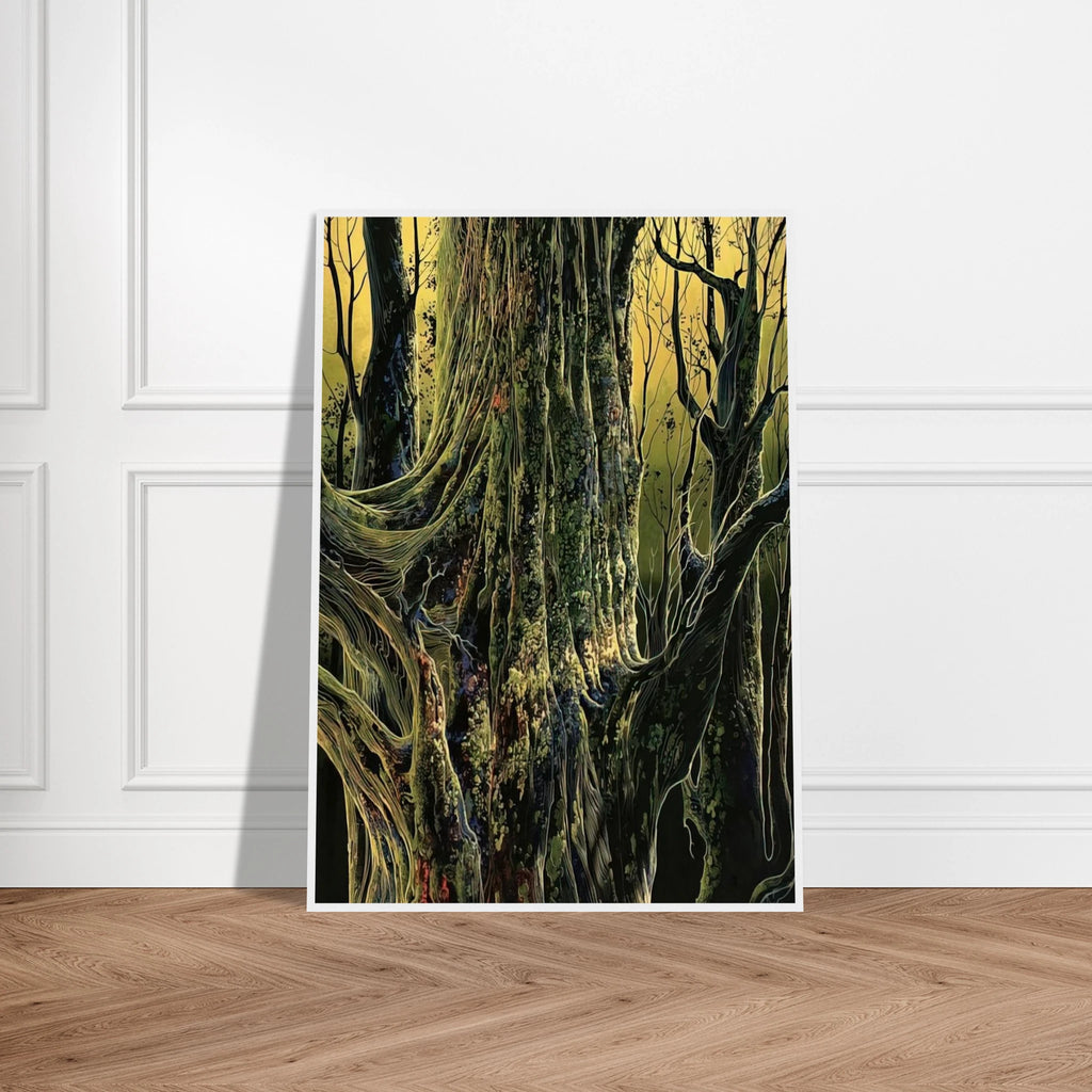 Ancient Tree Framed Poster | Eyvind Earle Framed Prints Wall Art | Eyvind Earle Prints