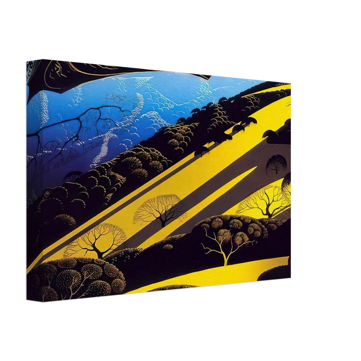 Gaviota Pass Canvas | Eyvind Earle Canvas | Eyvind Earle Prints