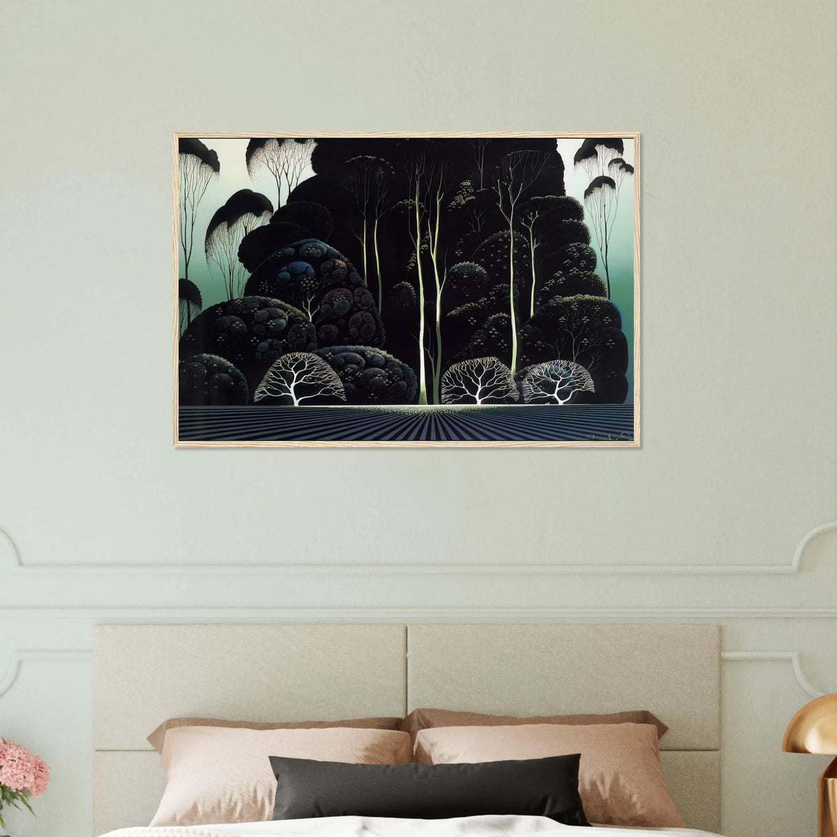 Eucalyptus Framed Poster | Eyvind Earle Framed Prints Wall Art | Eyvind Earle Prints