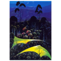 Inland from the Sea Poster | Eyvind Earle Poster | Eyvind Earle Prints