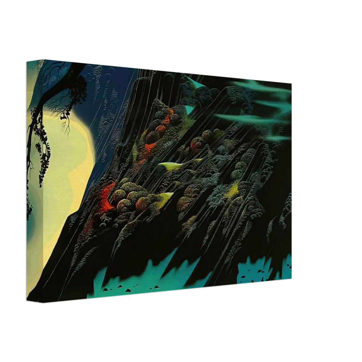 Coastal Magic Canvas | Eyvind Earle Canvas | Eyvind Earle Prints