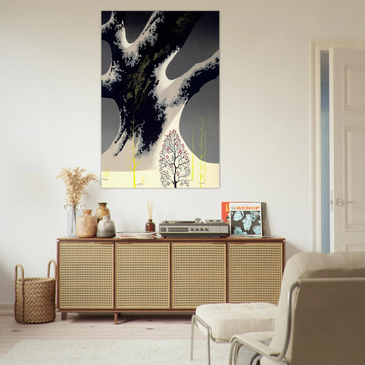 Winter Oak Poster | Eyvind Earle Poster | Eyvind Earle Prints