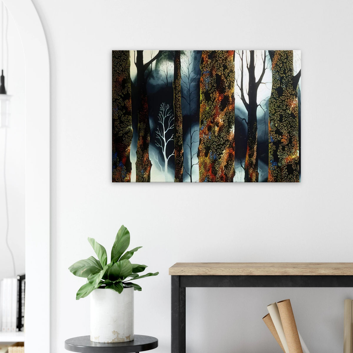 Jewel Trees Canvas | Eyvind Earle Canvas | Eyvind Earle Prints