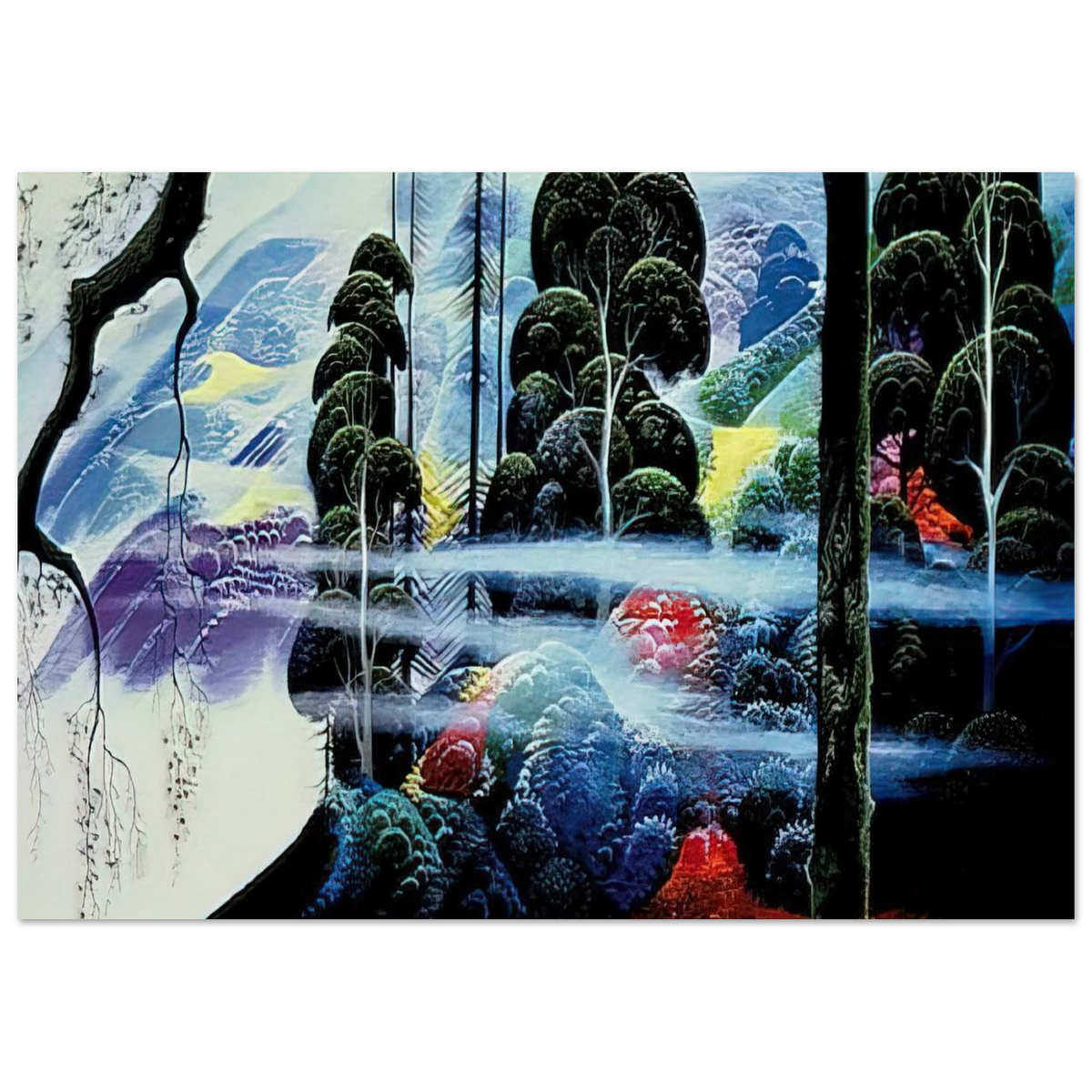 Along the Coast Poster | Eyvind Earle Poster | Eyvind Earle Prints