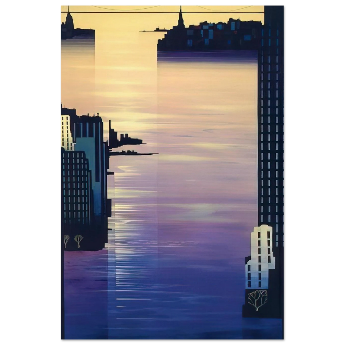 East River Poster | Eyvind Earle Poster | Eyvind Earle Prints