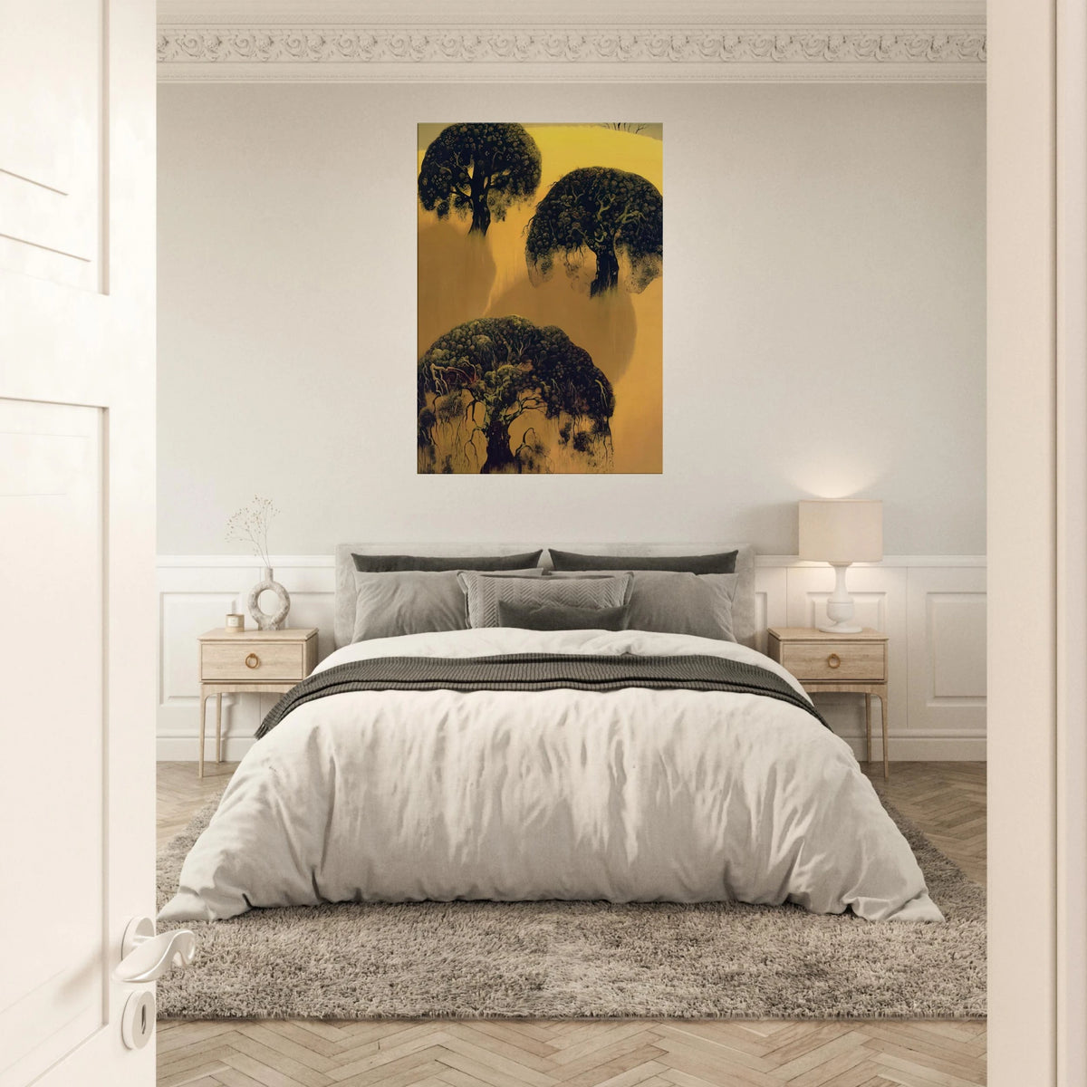 Three Oaks Canvas | Eyvind Earle Canvas | Eyvind Earle Prints