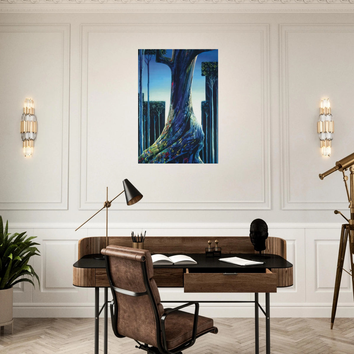 Medieval Forest Canvas | Eyvind Earle Canvas | Eyvind Earle Prints