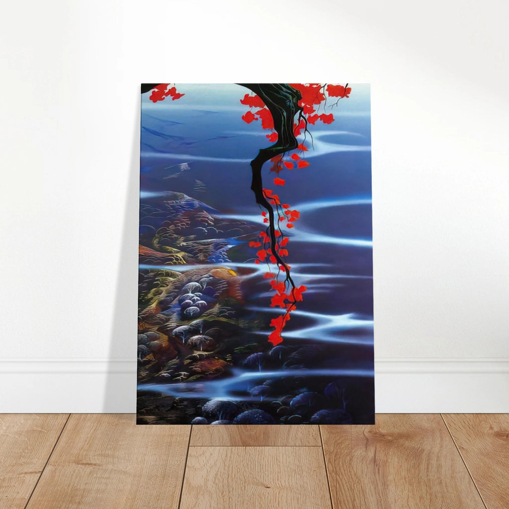 Red Leaves Canvas | Eyvind Earle Canvas | Eyvind Earle Prints