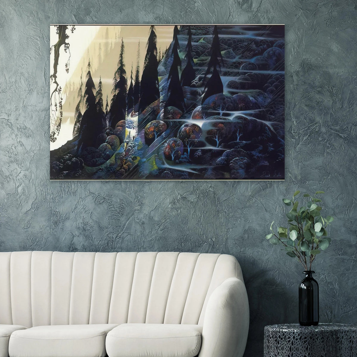 Black Spruce Poster | Eyvind Earle Poster | Eyvind Earle Prints
