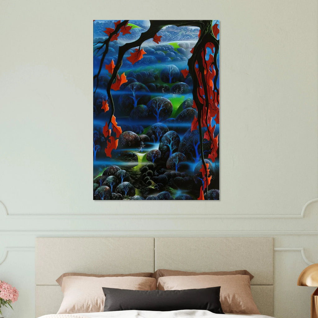 Valley of Dreams Canvas | Eyvind Earle Canvas | Eyvind Earle Prints