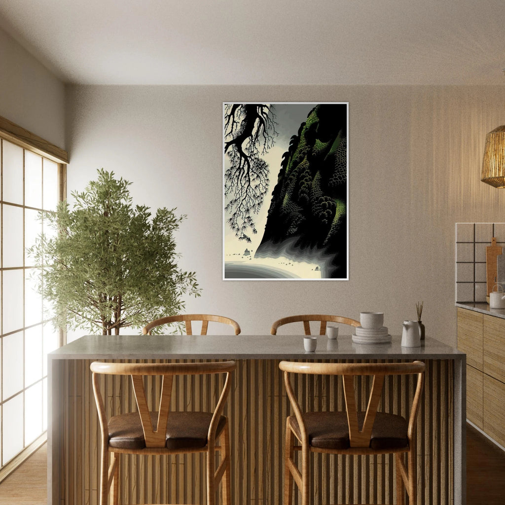 Little Big Sur Framed Poster | Eyvind Earle Framed Prints Wall Art | Eyvind Earle Prints