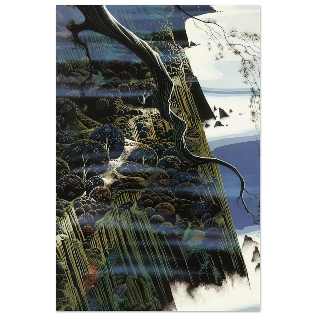 From Out of the Sea Poster | Eyvind Earle Poster | Eyvind Earle Prints