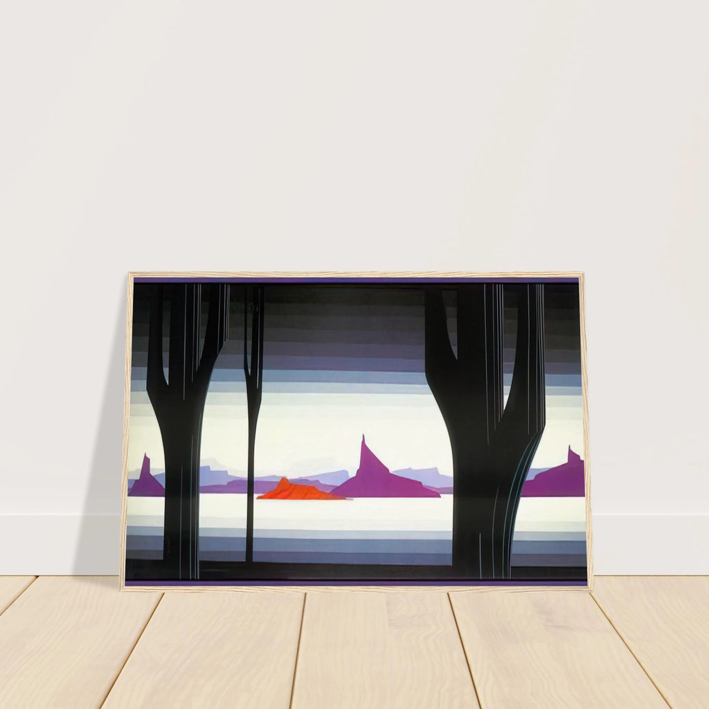 Saguaro Framed Poster | Eyvind Earle Framed Prints Wall Art | Eyvind Earle Prints