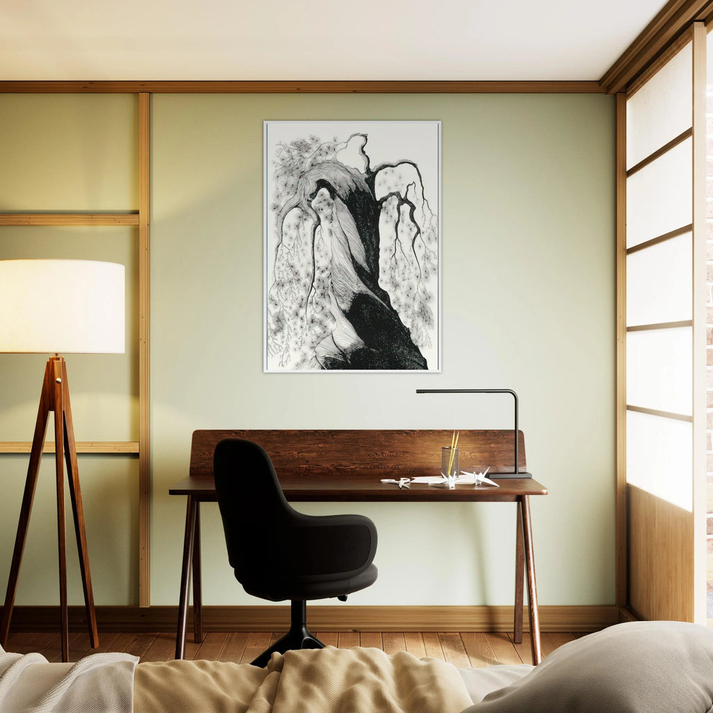 Pine Tree Framed Poster | Eyvind Earle Framed Prints Wall Art | Eyvind Earle Prints