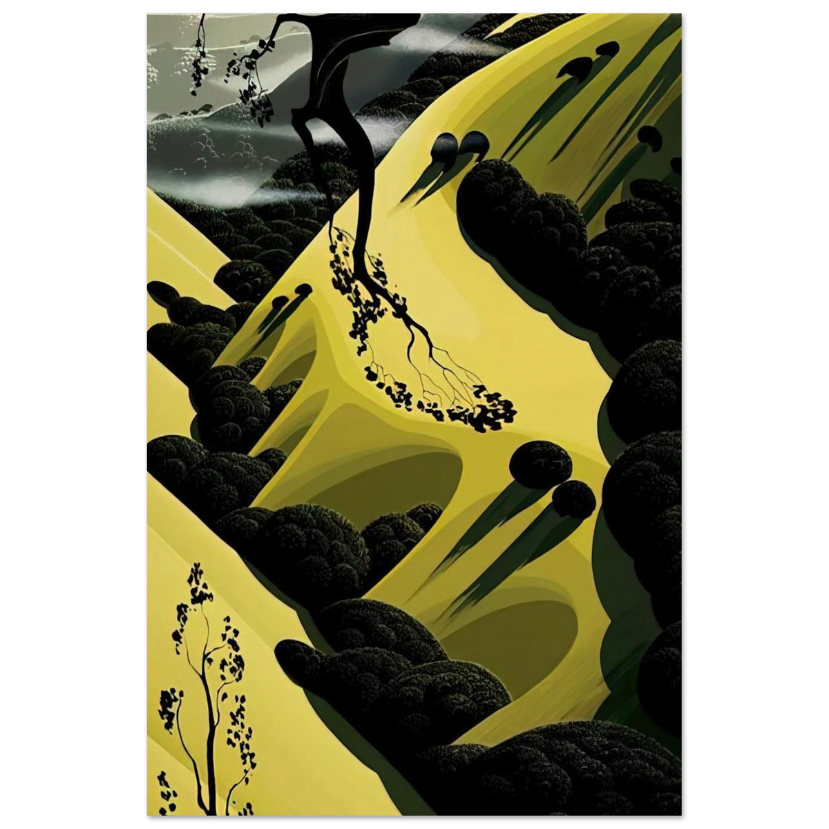 High Country Valley Poster | Eyvind Earle Poster | Eyvind Earle Prints