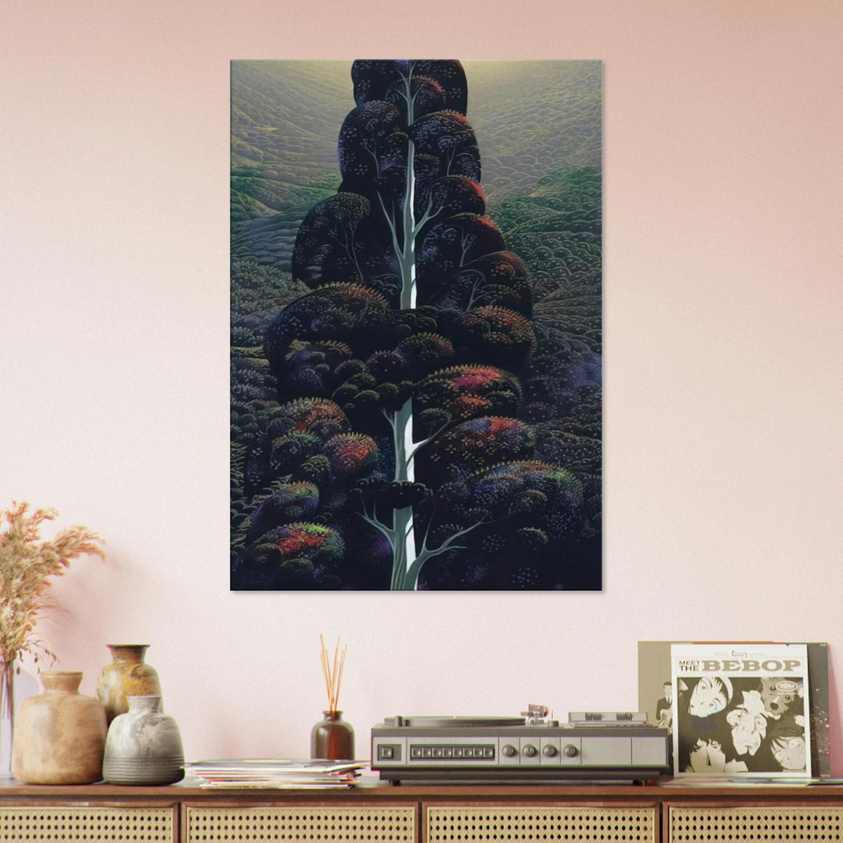 Reaching for the Sky Canvas | Eyvind Earle Canvas | Eyvind Earle Prints