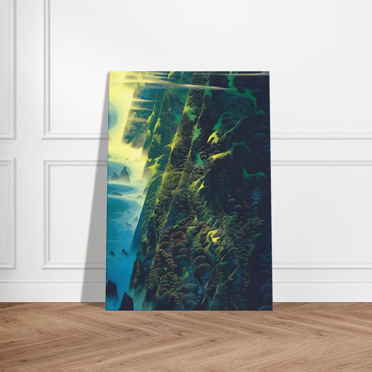Jeweled Cliffs Canvas | Eyvind Earle Canvas | Eyvind Earle Prints