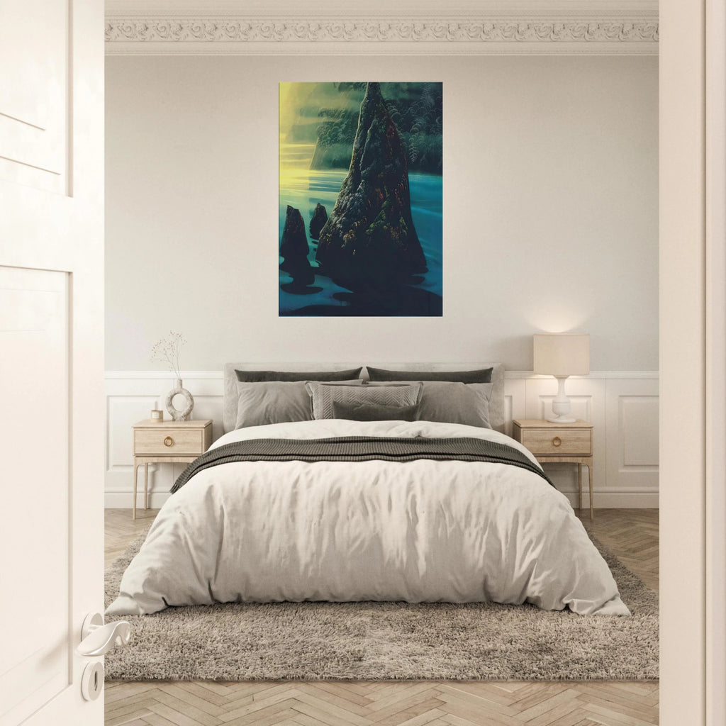 The Rock Canvas | Eyvind Earle Canvas | Eyvind Earle Prints