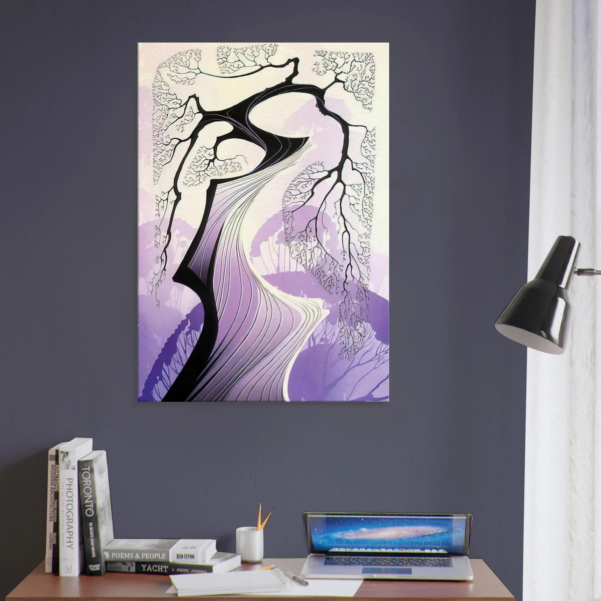 Carmel Cypress Canvas | Eyvind Earle Canvas | Eyvind Earle Prints