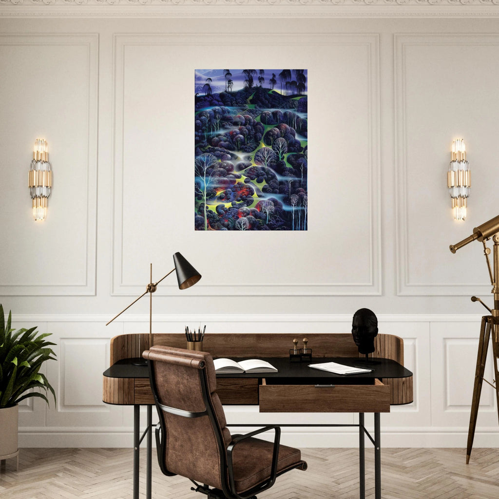 Solemn Solitude Canvas | Eyvind Earle Canvas | Eyvind Earle Prints